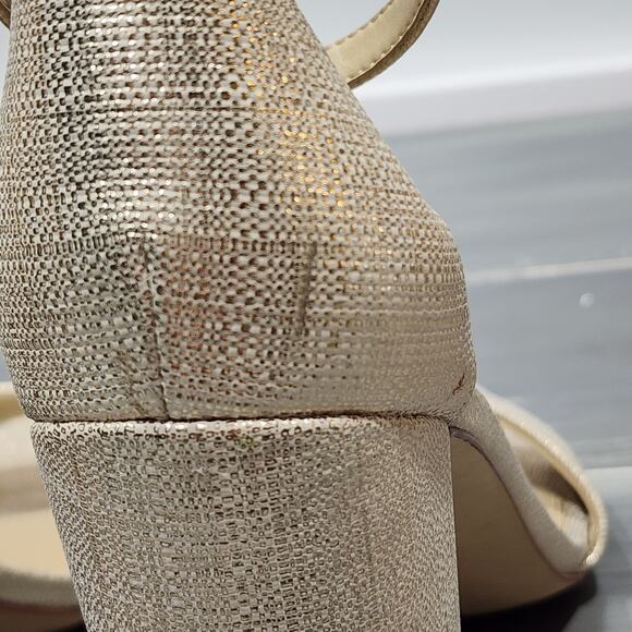 Sam Edelman‎ Yaro Dress Sandals Chunk Block Heels 8.5 - Picture 3 of 16